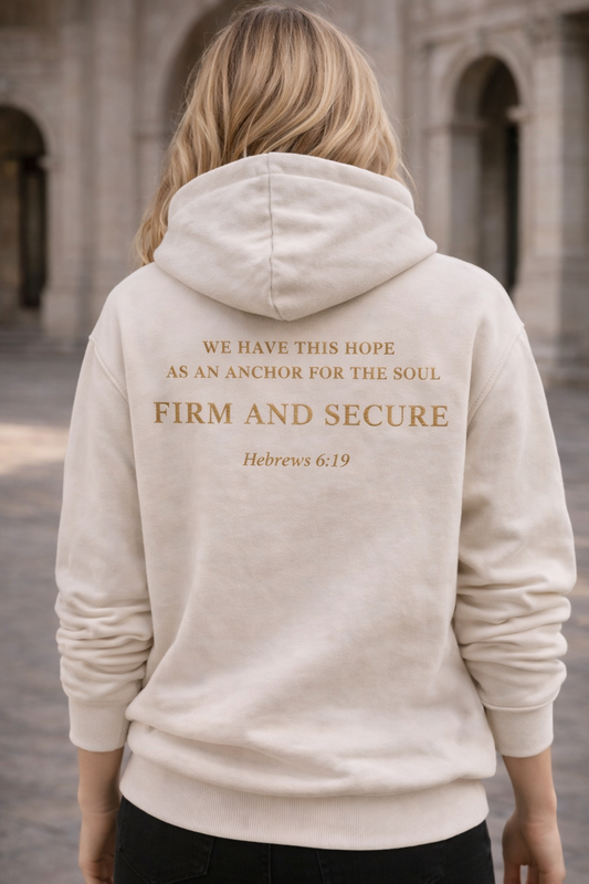 Anchor Steadfast Hoodie — Scripture Edition Hers | Anchorstone
