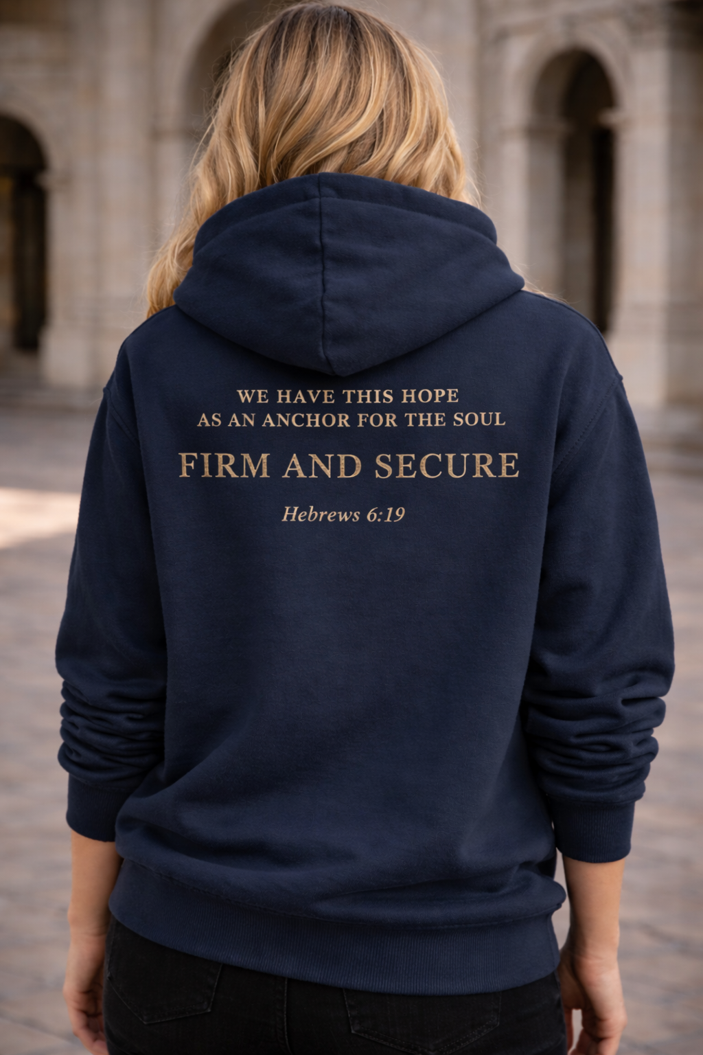 Anchor Steadfast Hoodie — Scripture Edition Hers | Anchorstone